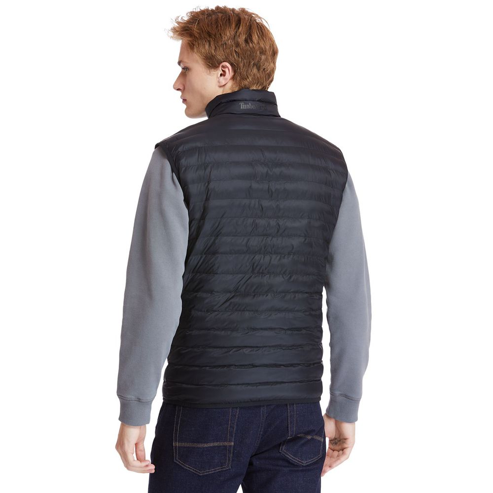 Timberland Mens Vests Axis Peak Thermal - Black - India FU5026147